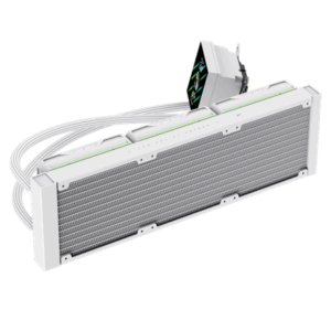 Gamemax CPU Liquid Cooler | HAILSTORM 360 LCD WH | White - Image 10