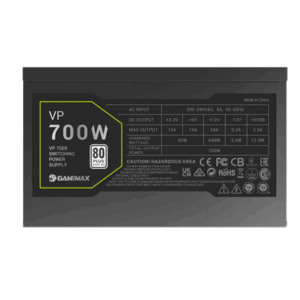 Gamemax PSU | VP 700S | 700 W | Bronze | Non-Modular - Image 7