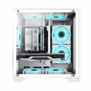 Kompiuterio korpusas Gamemax Infinity Mini WH, M-ATX, baltas - Image 5