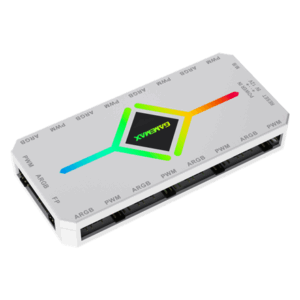 Gamemax | Remoter control | V4.0 ARGB PWM HUB BK | White | Gamemax