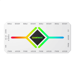 Gamemax | Remoter control | V4.0 ARGB PWM HUB BK | White | Gamemax - Image 6