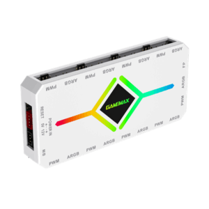 Gamemax | Remoter control | V4.0 ARGB PWM HUB BK | White | Gamemax - Image 7