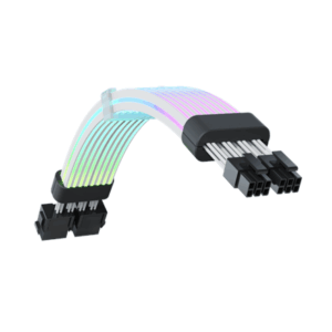 Gamemax | PSU Extension cable | VGA/CPU 2x8PIN-B | Black - Image 3