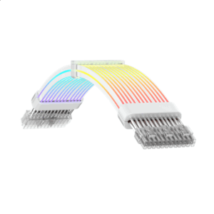 Gamemax | PSU Extension cable | VGA 3x8PIN-B | White - Image 2