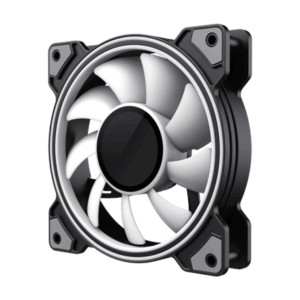 Gamemax Case Fan | DUAL RING INFINITY BK | Black - Image 2