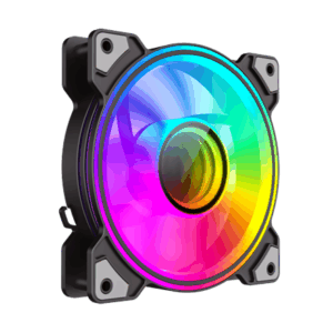 Gamemax Case Fan | DUAL RING INFINITY BK | Black - Image 4