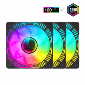 Gamemax Case Fan | KF300R BK | Black - Image 5