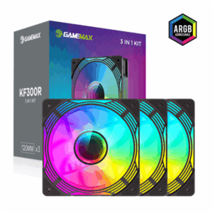 Gamemax Case Fan | KF300R BK | Black - Image 6