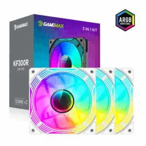 Gamemax Case Fan | KF300R WH | White - Image 8