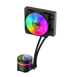 Gamemax CPU Liquid Cooler | ICEBURG 120 BK | Black - Image 6