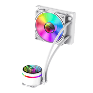 Gamemax CPU Liquid Cooler | ICEBURG 120 WT | White - Image 4