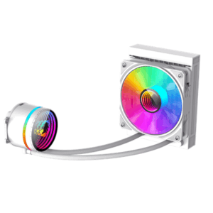 Gamemax CPU Liquid Cooler | ICEBURG 120 WT | White - Image 5