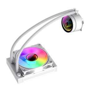 Gamemax CPU Liquid Cooler | ICEBURG 120 WT | White - Image 8