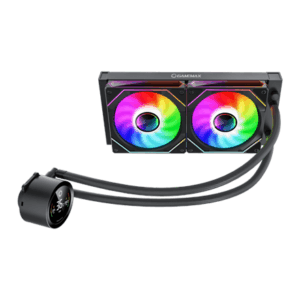 Gamemax CPU Liquid Cooler | ICEBURG 240 DIGITAL BK | Black - Image 4