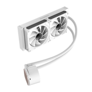 Gamemax CPU Liquid Cooler | ICEBURG 240 DIGITAL WH | White - Image 2