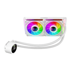Gamemax CPU Liquid Cooler | ICEBURG 240 DIGITAL WH | White - Image 5