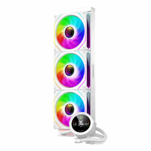 Gamemax CPU Liquid Cooler | ICEBURG 360 DIGITAL WH | White - Image 2