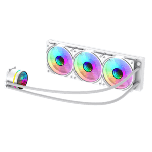 Gamemax CPU Liquid Cooler | ICEBURG 360 INFINITY WH | White - Image 4