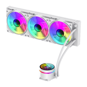 Gamemax CPU Liquid Cooler | ICEBURG 360 INFINITY WH | White - Image 8