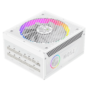 Gamemax PSU | RGB 750G WH | 750 W | Gold | White | Full Modular - Image 3