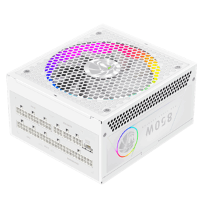 Gamemax PSU | RGB 850G WH | 850 W | Gold | White | Full Modular - Image 3