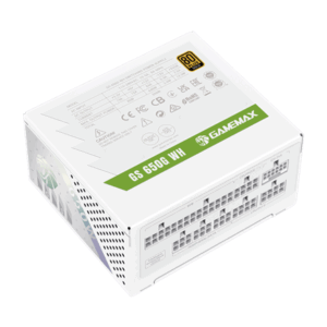 Gamemax PSU | GS 650G WH | 650 W | SFX | Full Modular | White - Image 6