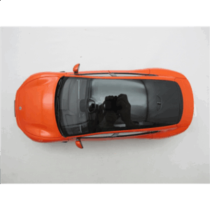 Xiaomi SU7 1:18 Die-cast Model Car | Lava Orange | Zinc alloy, ABS, SAN and PVC - Image 2
