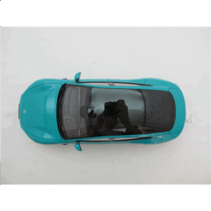 Xiaomi SU7 1:18 Die-cast Model Car | Aqua Blue | Zinc alloy, ABS, SAN and PVC - Image 2