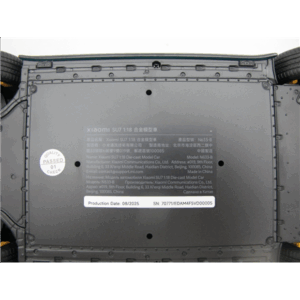 Xiaomi SU7 1:18 Die-cast Model Car | Aqua Blue | Zinc alloy, ABS, SAN and PVC - Image 8