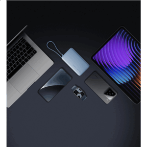 Xiaomi 67W Power Bank 10000 (Integrated Cable) | 10000 mAh | Ice Blue - Image 4