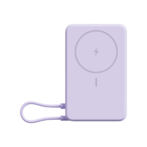 Xiaomi Magnetic Power Bank 10000 with Built-in | 10000 mAh | Purple - Image 2