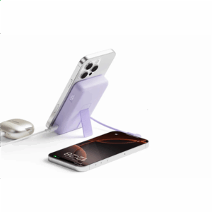 Xiaomi Magnetic Power Bank 10000 with Built-in | 10000 mAh | Purple - Image 4