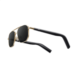 Xiaomi | Smart Audio Glasses | Mijia Pilot-Style | Bluetooth | Open-Ear | Microphone | Noise canceling | Wireless | Gold - Image 4