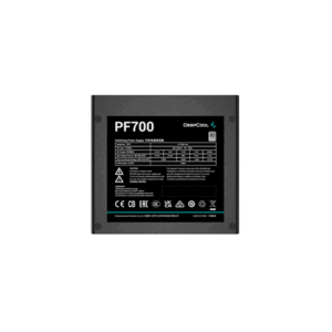 Deepcool | PF700 | 700 W | 80 PLUS Standard Certified | Black - Image 4