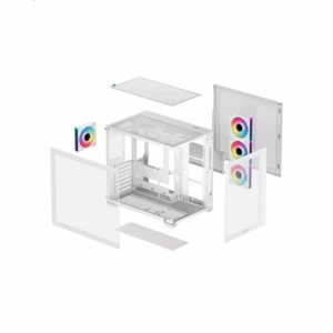 Deepcool CG530 4F WH | White | Mid Tower - Image 5