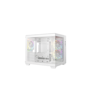 Deepcool Case | CG330 3F WH | White | Micro ATX - Image 3
