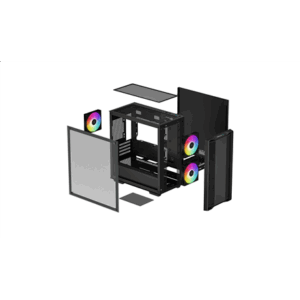 Deepcool | Micro-ATX CASE | CC360 | Black | Mini-ITX / Micro-ATX | ATX PS2 （maximum length: 160mm） - Image 13