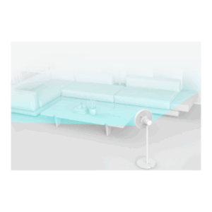 Xiaomi | Mi Smart Standing Fan 2 Lite | Stand Fan | White | Number of speeds 3 | Oscillation | 38 W | Remote control - Image 10