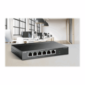 Switch|TP-LINK|TL-SF1006P|Desktop/pedestal|6x10Base-T / 100Base-TX|PoE+ ports 4|TL-SF1006P - Image 5