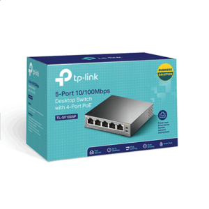 Switch|TP-LINK|Desktop/pedestal|5x10Base-T / 100Base-TX|PoE ports 4|TL-SF1005P - Image 2