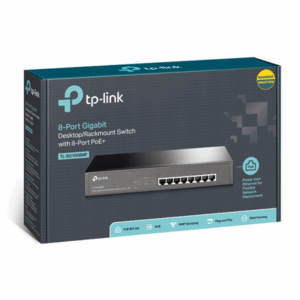 Switch|TP-LINK|TL-SG1008MP|PoE+ ports 8|TL-SG1008MP - Image 2