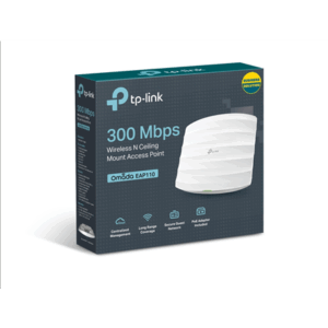 Access Point|TP-LINK|Omada|300 Mbps|IEEE 802.11b|IEEE 802.11g|IEEE 802.11n|1xRJ45|Number of antennas 2|EAP110 - Image 4