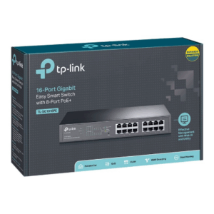 Switch|TP-LINK|Desktop/pedestal|16x10Base-T / 100Base-TX / 1000Base-T|PoE+ ports 8|TL-SG1016PE - Image 9