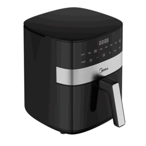 Midea Air fryer | MF-CN65E | Power 1700 W | Capacity 6.5 L | Black - Image 2