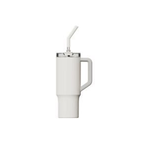 Xiaomi | Straw Mug | Capacity 1 L | Material Stainless steel | White - Image 3