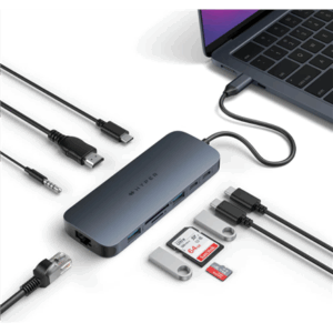 Hyper | HyperDrive EcoSmart Gen.2 Universal USB-C 10-in-1 Hub with 140 W PD3.1 Power Pass-thru | Ethernet LAN (RJ-45) ports 1 | HDMI ports quantity 1 - Image 3