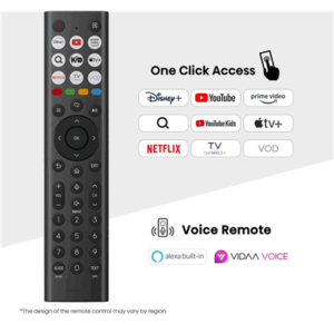 Hisense 65A6Q | 65 | Smart TV | VIDAA Smart OS | UHD | Black - Image 18