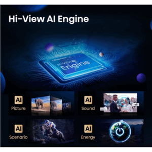Hisense ULED MiniLED Smart TV 4K | 55U7Q | 55 | Smart TV | UHD | Black - Image 6