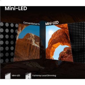 Hisense ULED MiniLED Smart TV 4K | 55U7Q | 55 | Smart TV | UHD | Black - Image 9