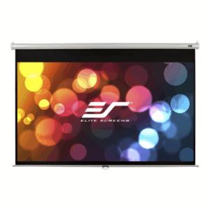 Elite Screens | M85XWS1 | Diagonal 215 cm | 1:1 | Viewable screen width (W) 152.4 cm | White - Image 12